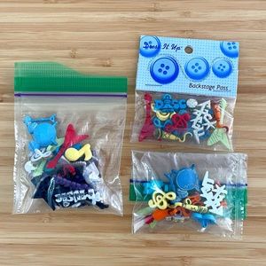 Dress It Up🔹Music Theme Button For Crafting, Cardmaking, Quilting, Sewing